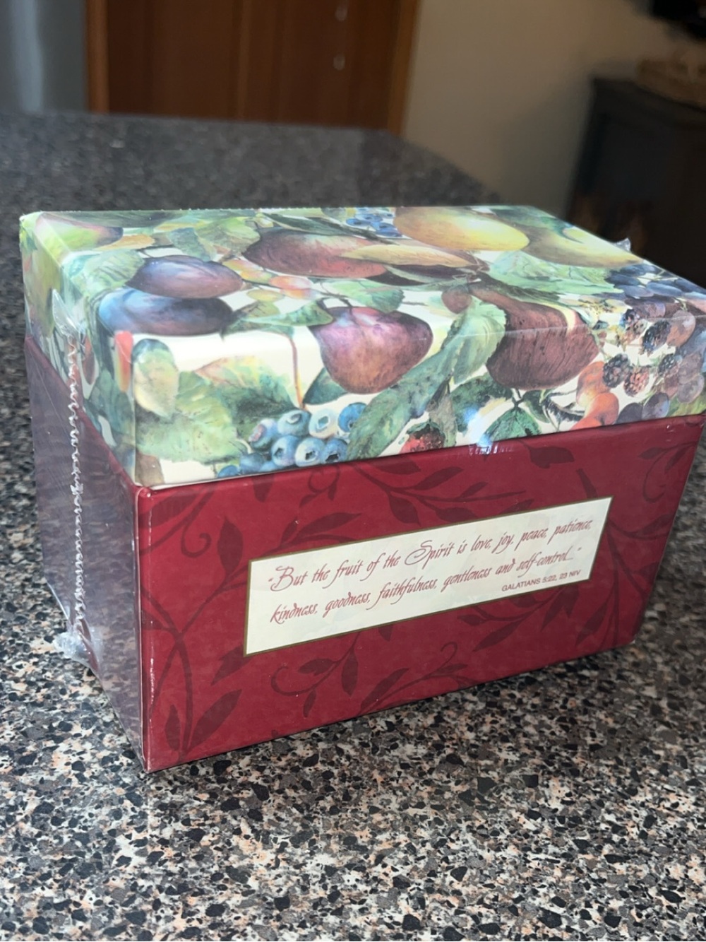 Brand new DaySpring recipe box